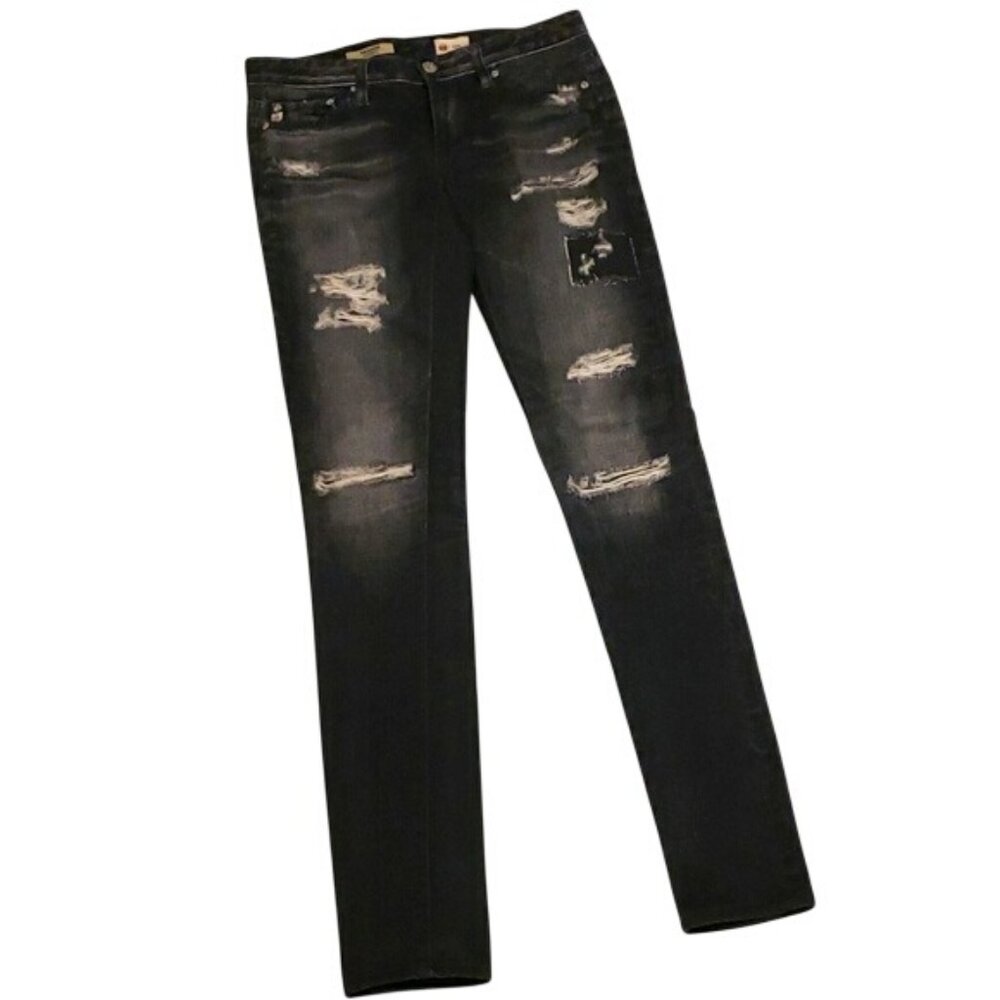 AG Adriano Goldschmied Legging Super Skinny Digital Luxe Denim Jeans Womens 25 R
